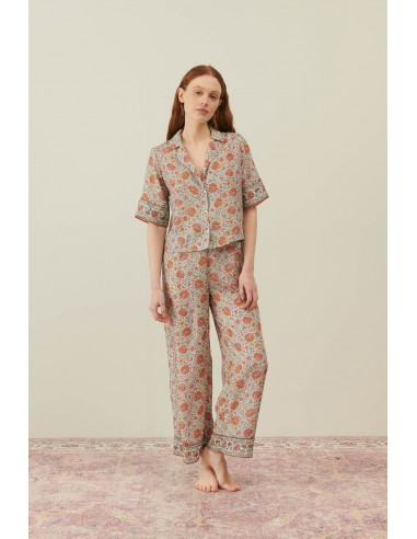 Melycia Silk Pajama Pants pas cheres